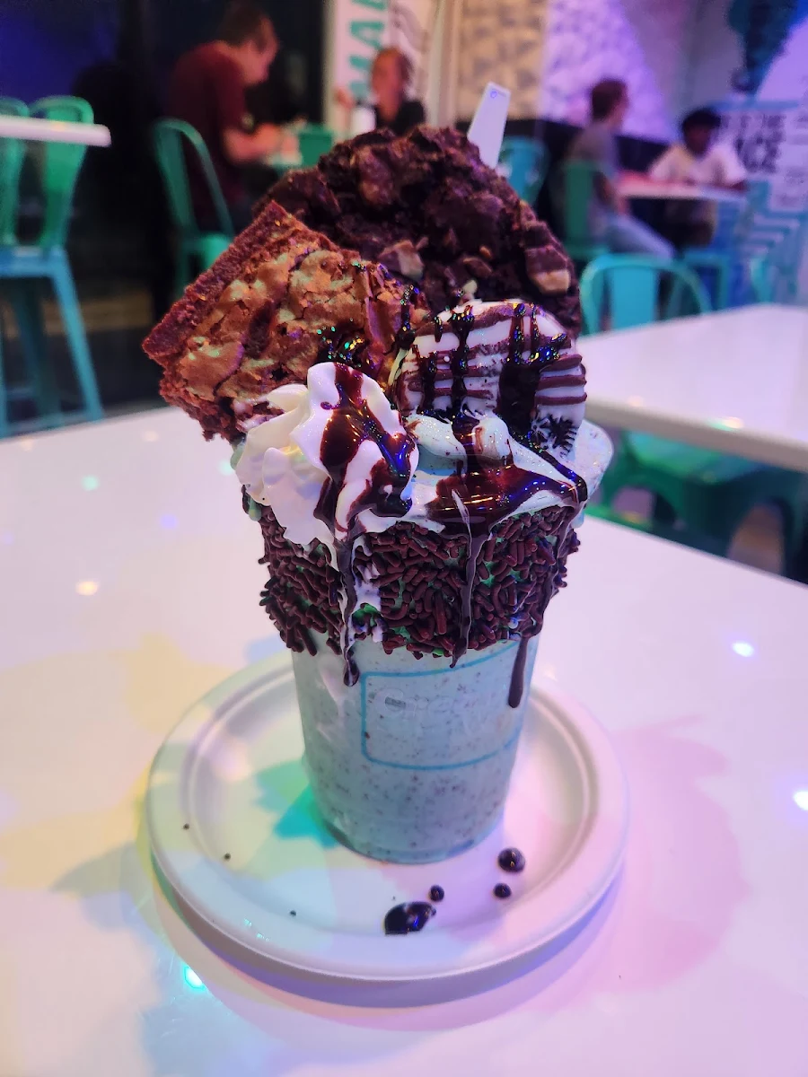 Mint Chocolate Chip Shake
