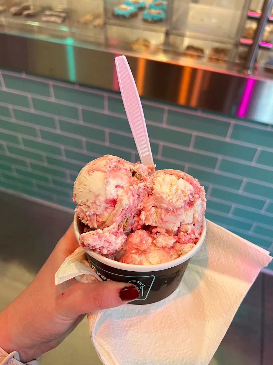 Raspberry Cheesecake Ice Cream