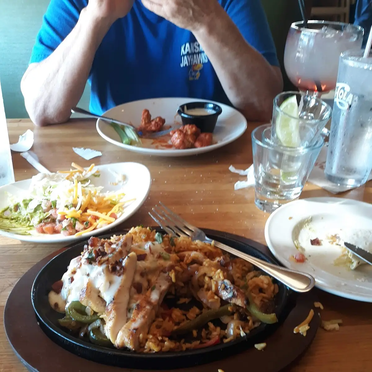 Loaded Chicken Fajitas