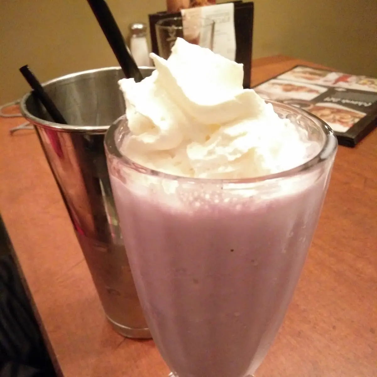 Blueberry Milkshake