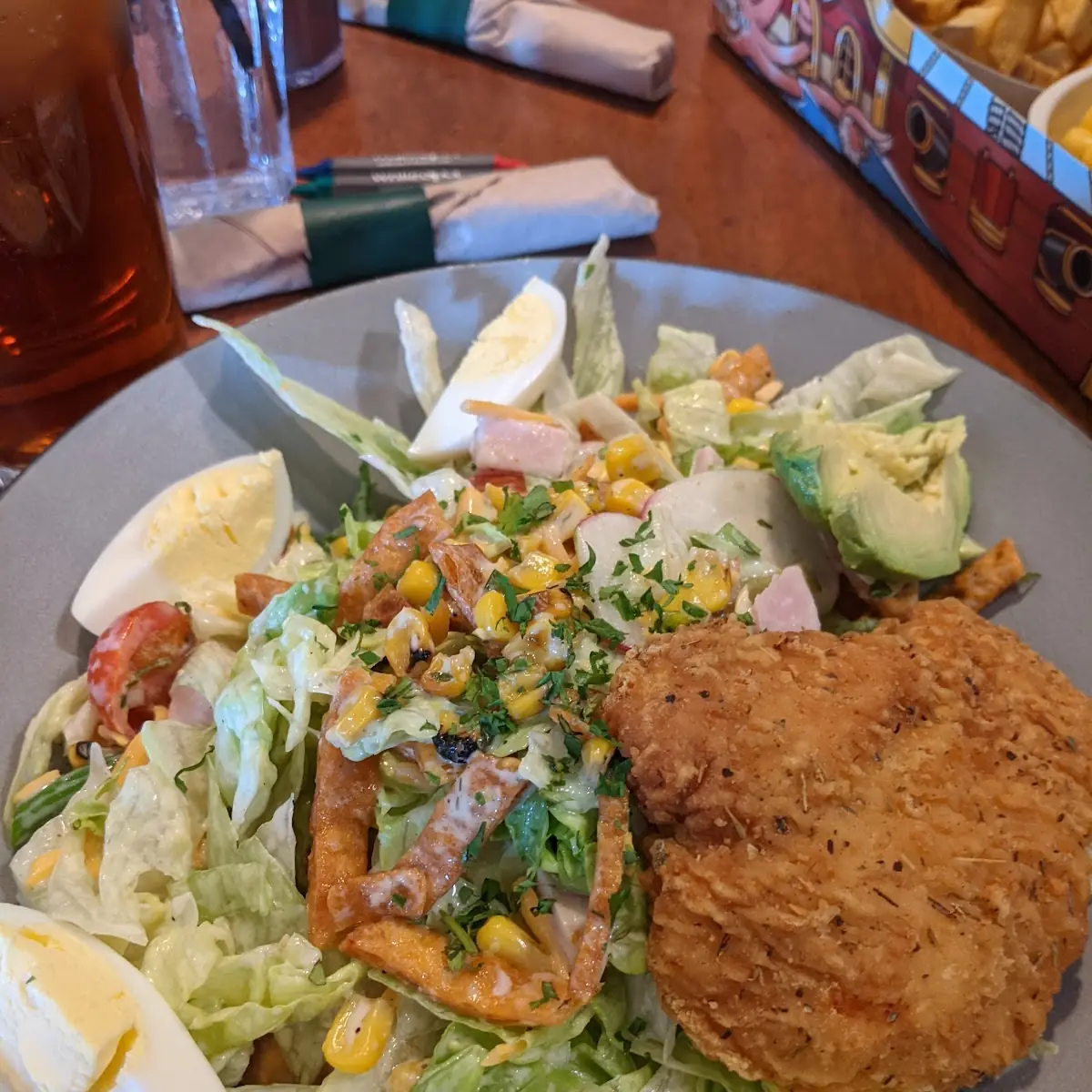Buttermilk Chicken Cobb Salad