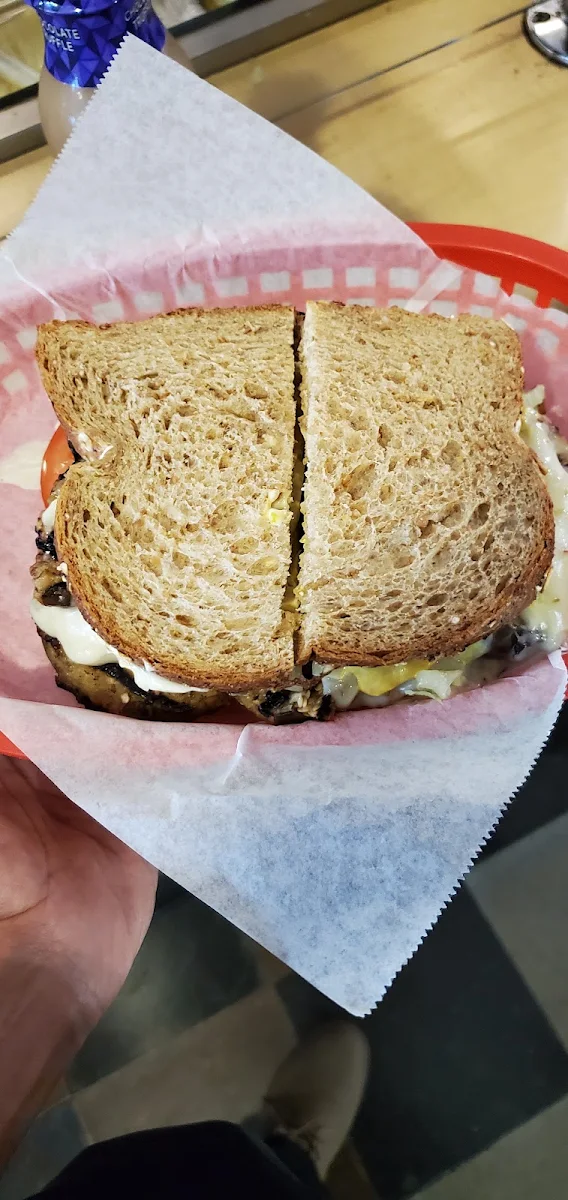 Eggplant Parmigiana Sandwich