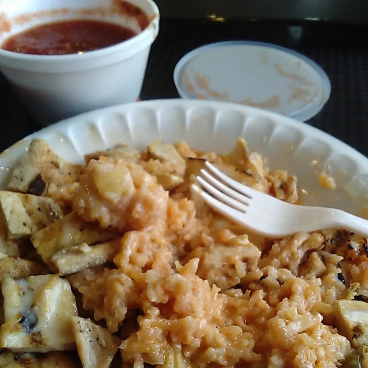 Fried Rice Chicken