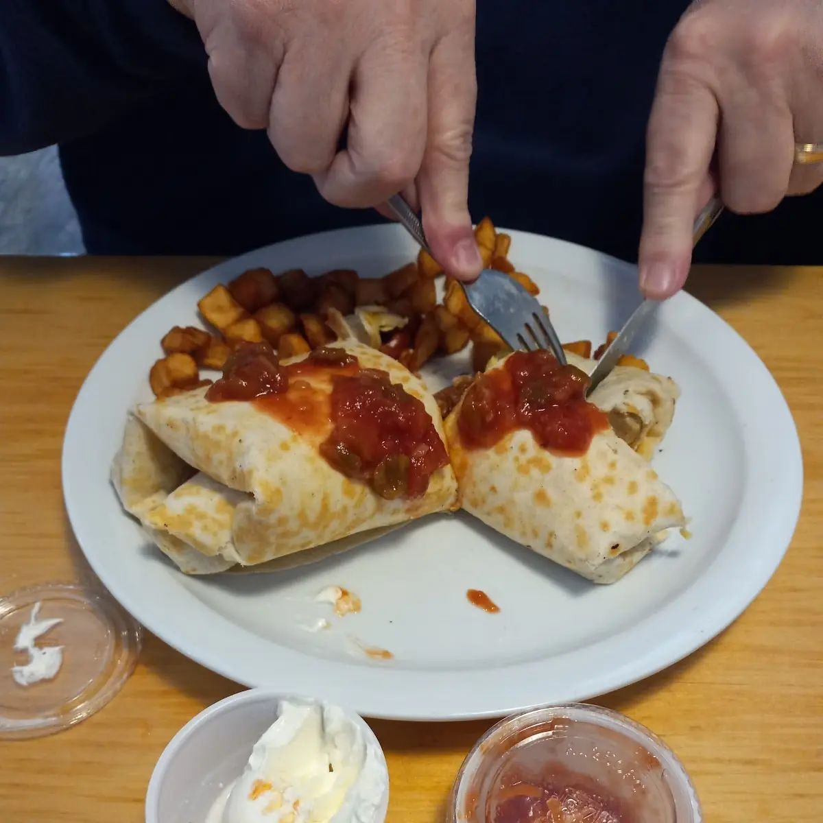 Breakfast Burrito Hash Browns