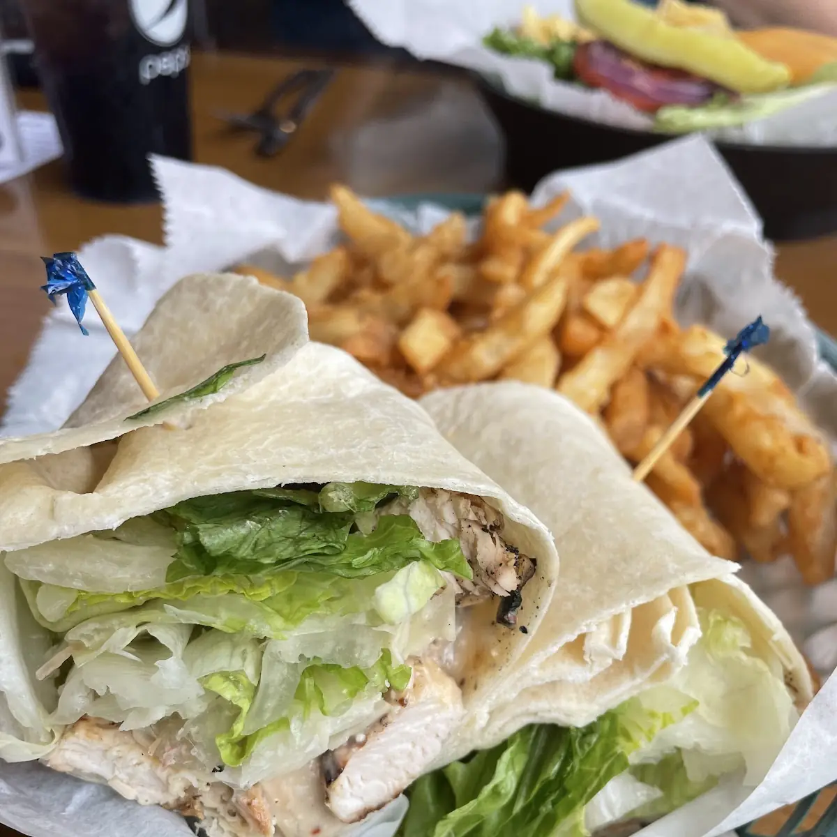 Cape Cod Chicken Wrap