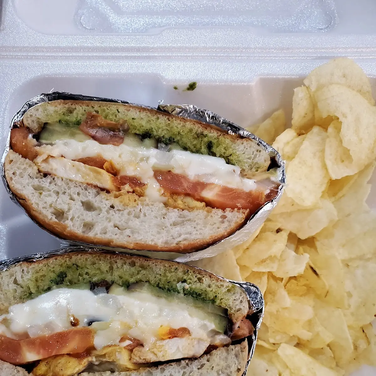 Seasoned Chicken Panini