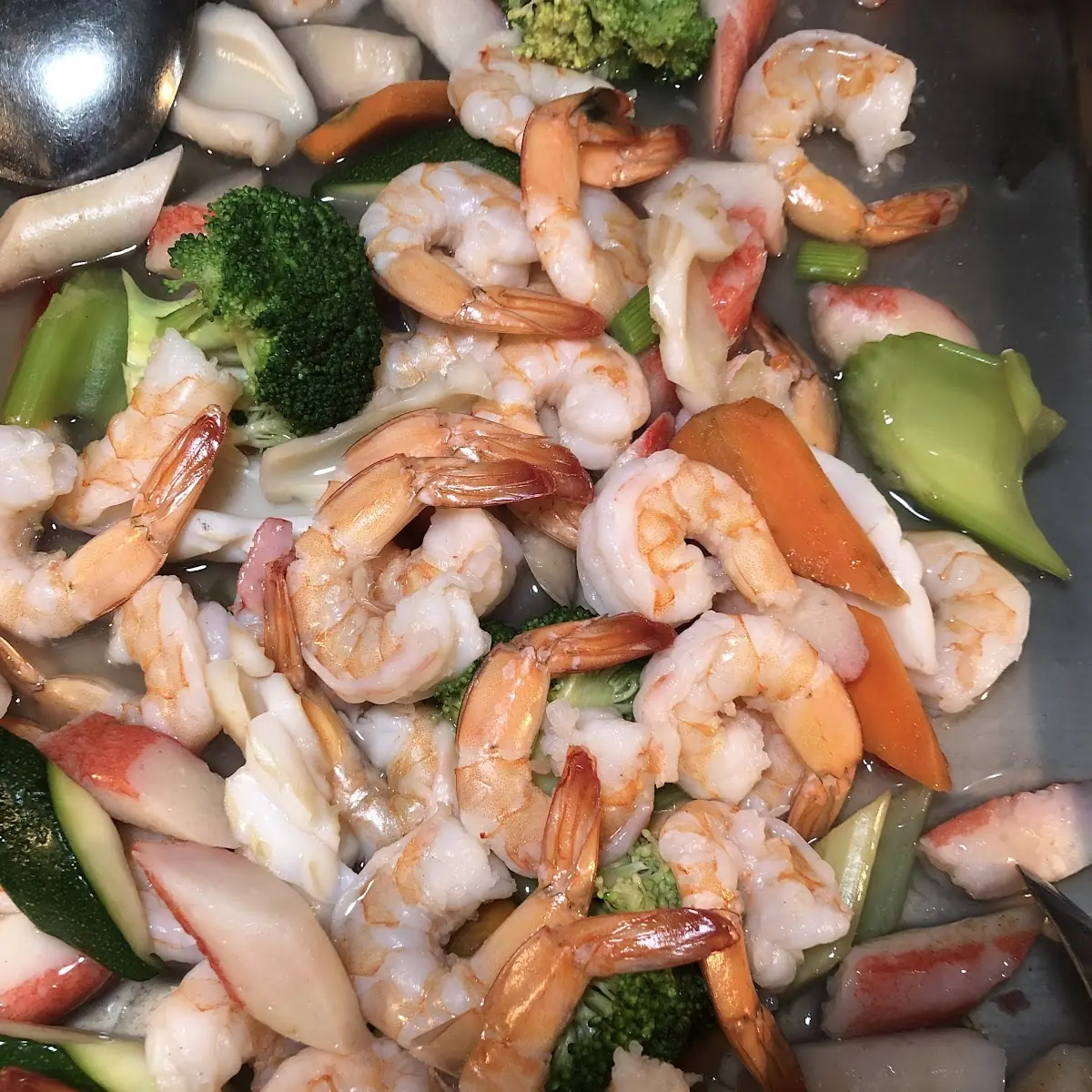 Shrimp with Chinese Vegetables