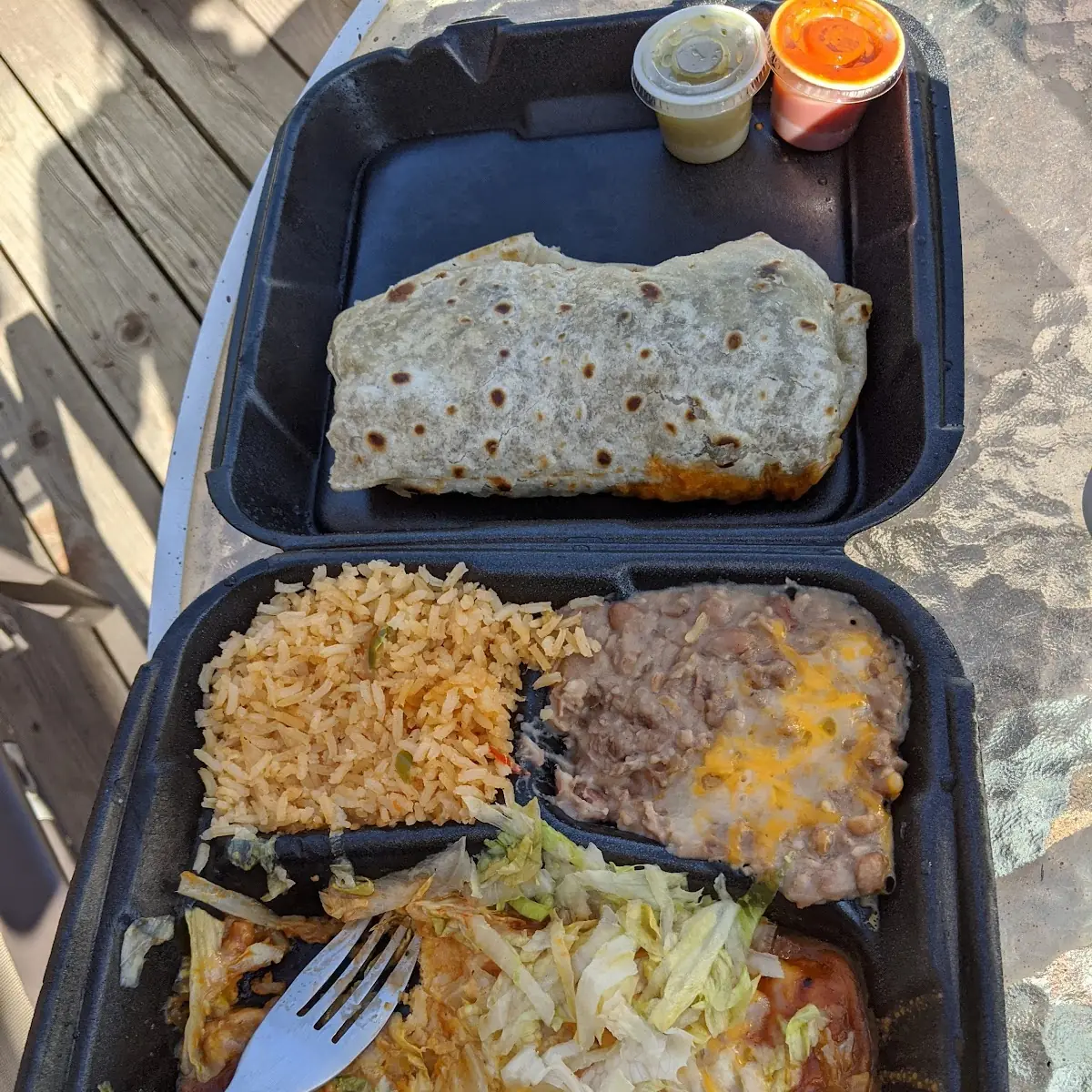 Cheese Enchiladas with Mexican Rice