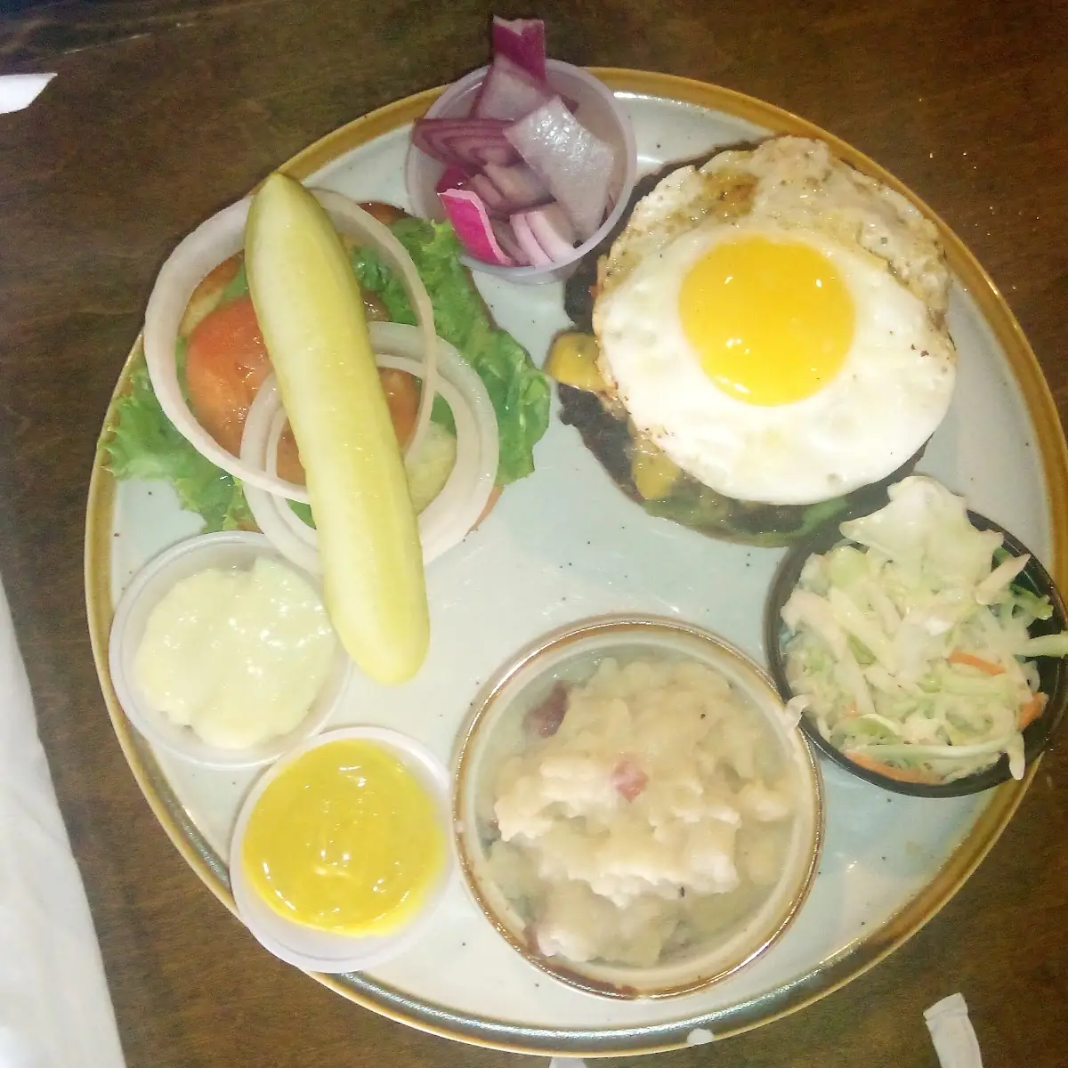 Carolina Sunrise Burger
