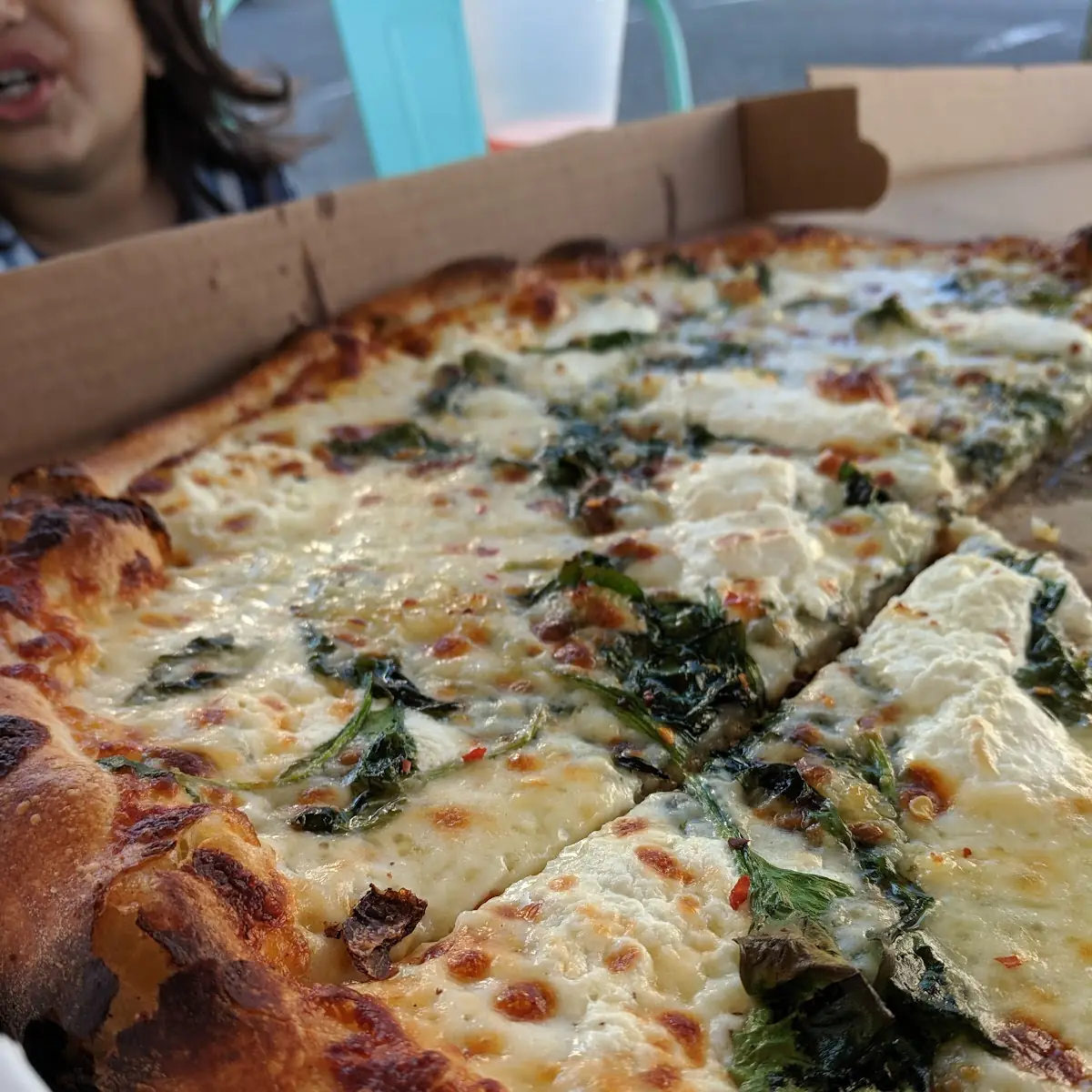 Spinach Pizza
