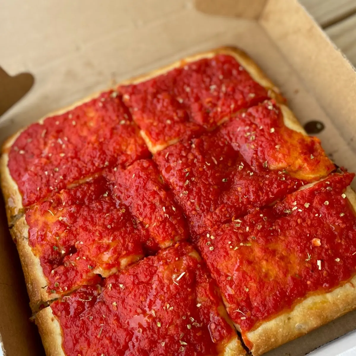 Square Pan Pizza