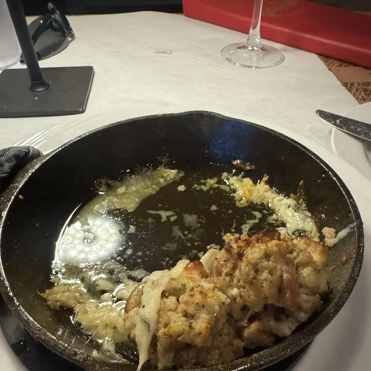 Tony's Sausage Stuffed Mushrooms