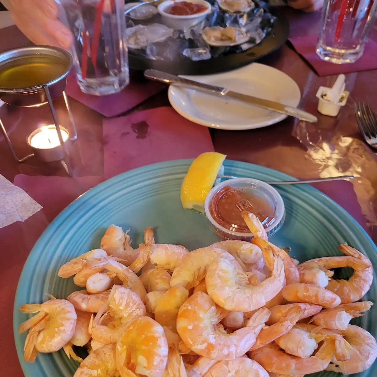Steamed Shrimp Appetizer
