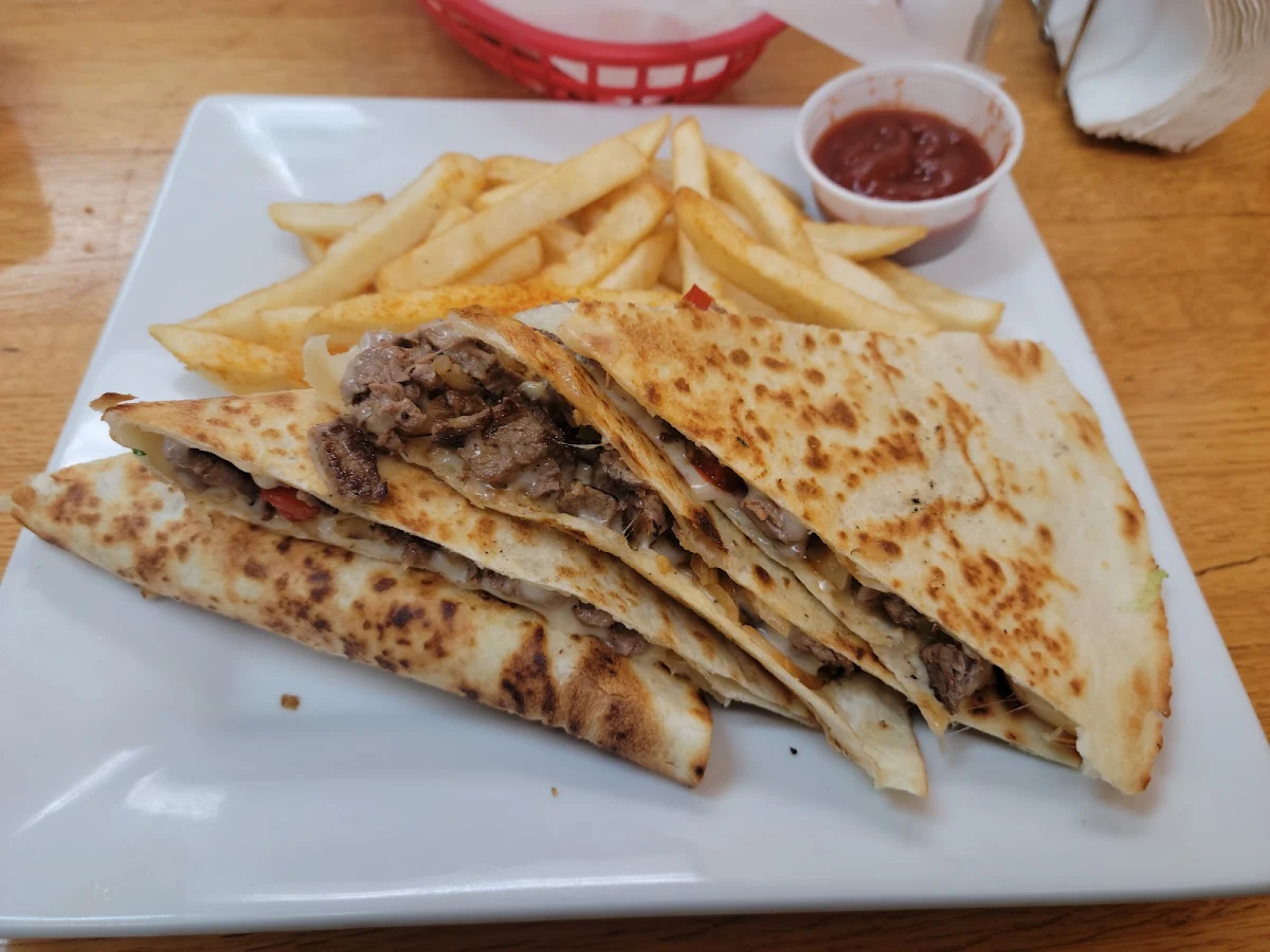 Cheese Quesadilla Fries
