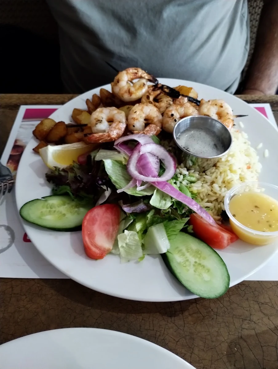 Brochettes de Crevettes, Restaurant NICKELS (Saint-Jérôme)