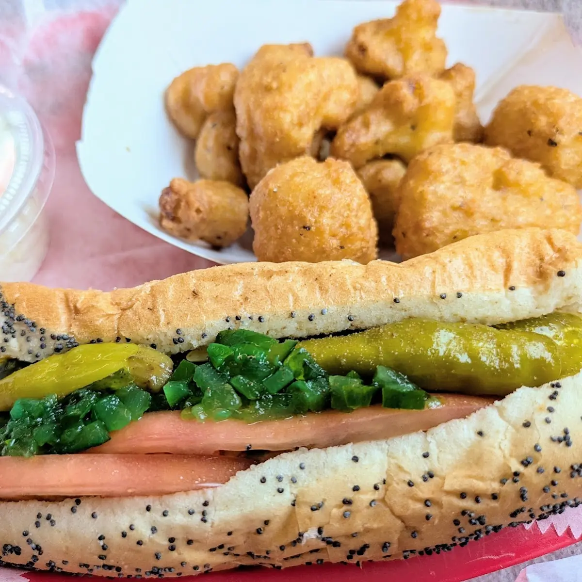 Veggie Chicago Dog