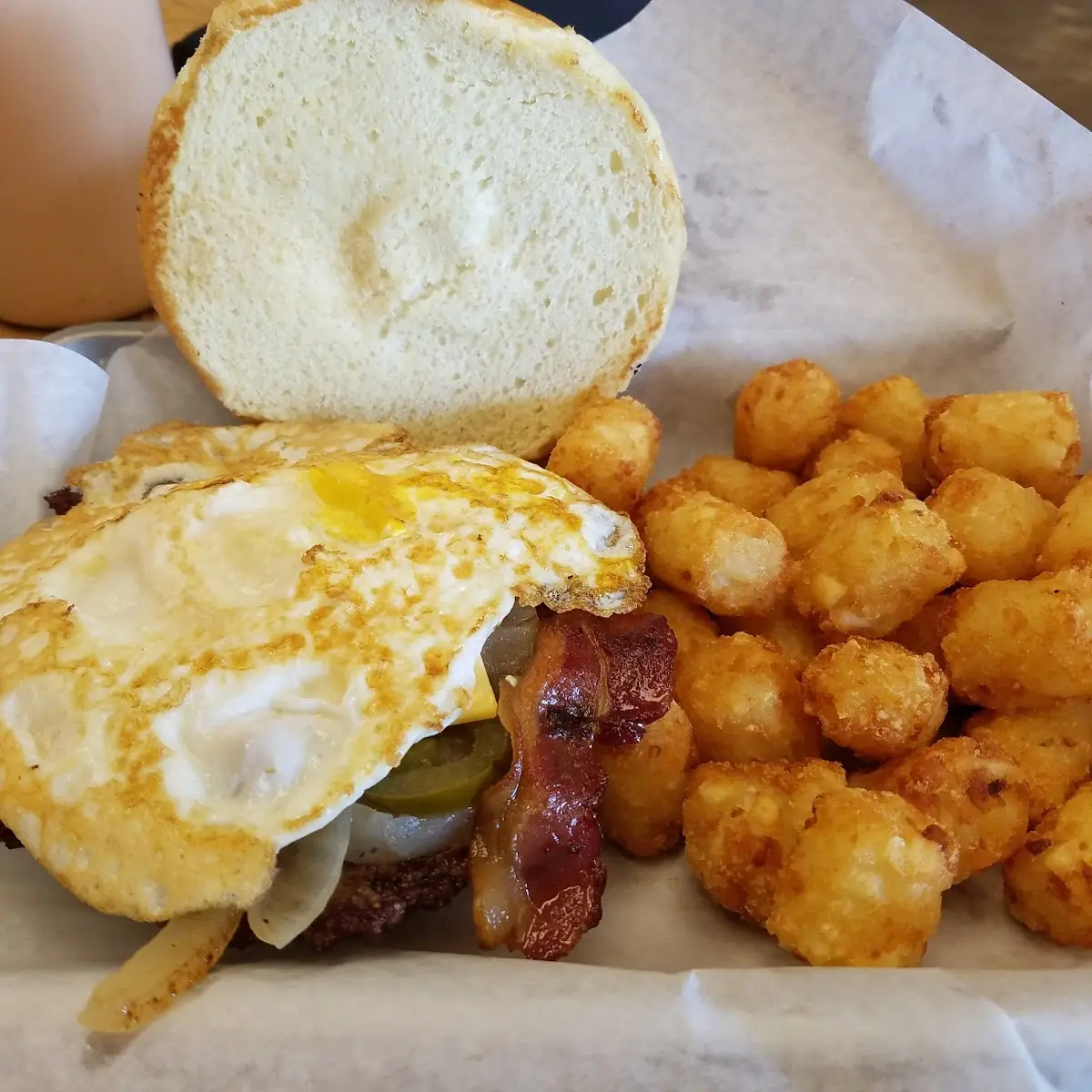 Burger Bacon Jalapenos