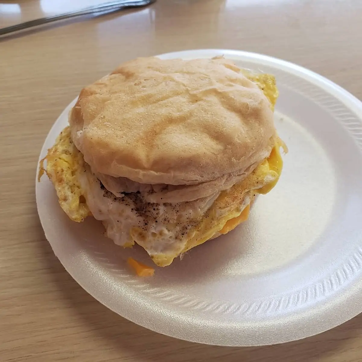 Ham Egg & Cheese Biscuit