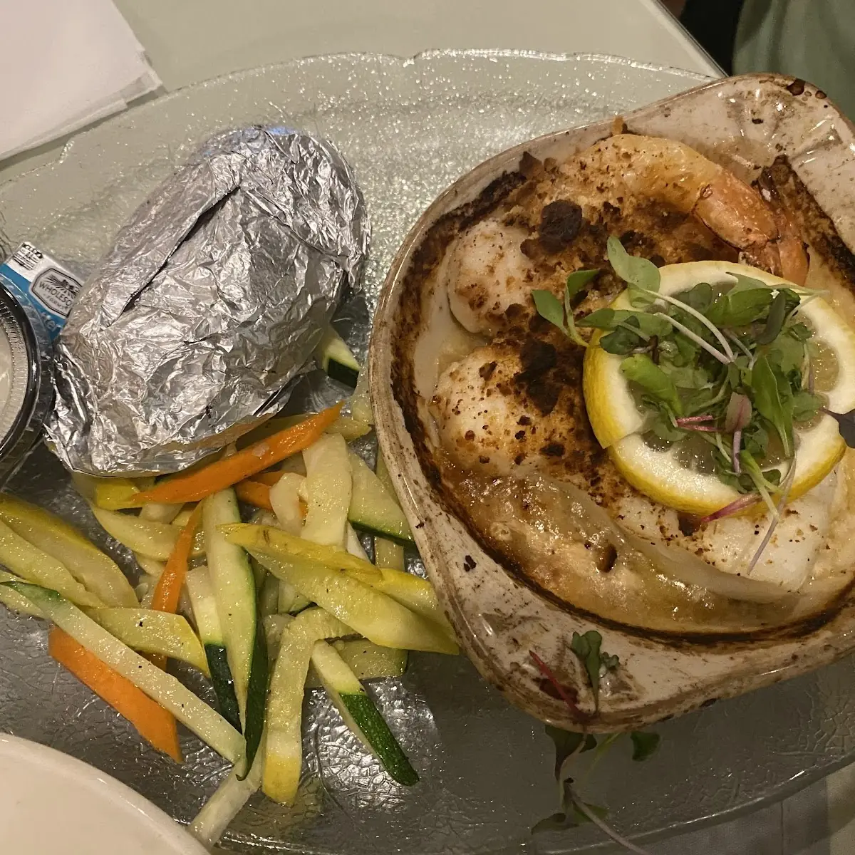 Broiled Seafood Platter