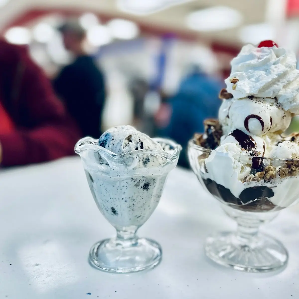Hot Fudge Brownie Sundae