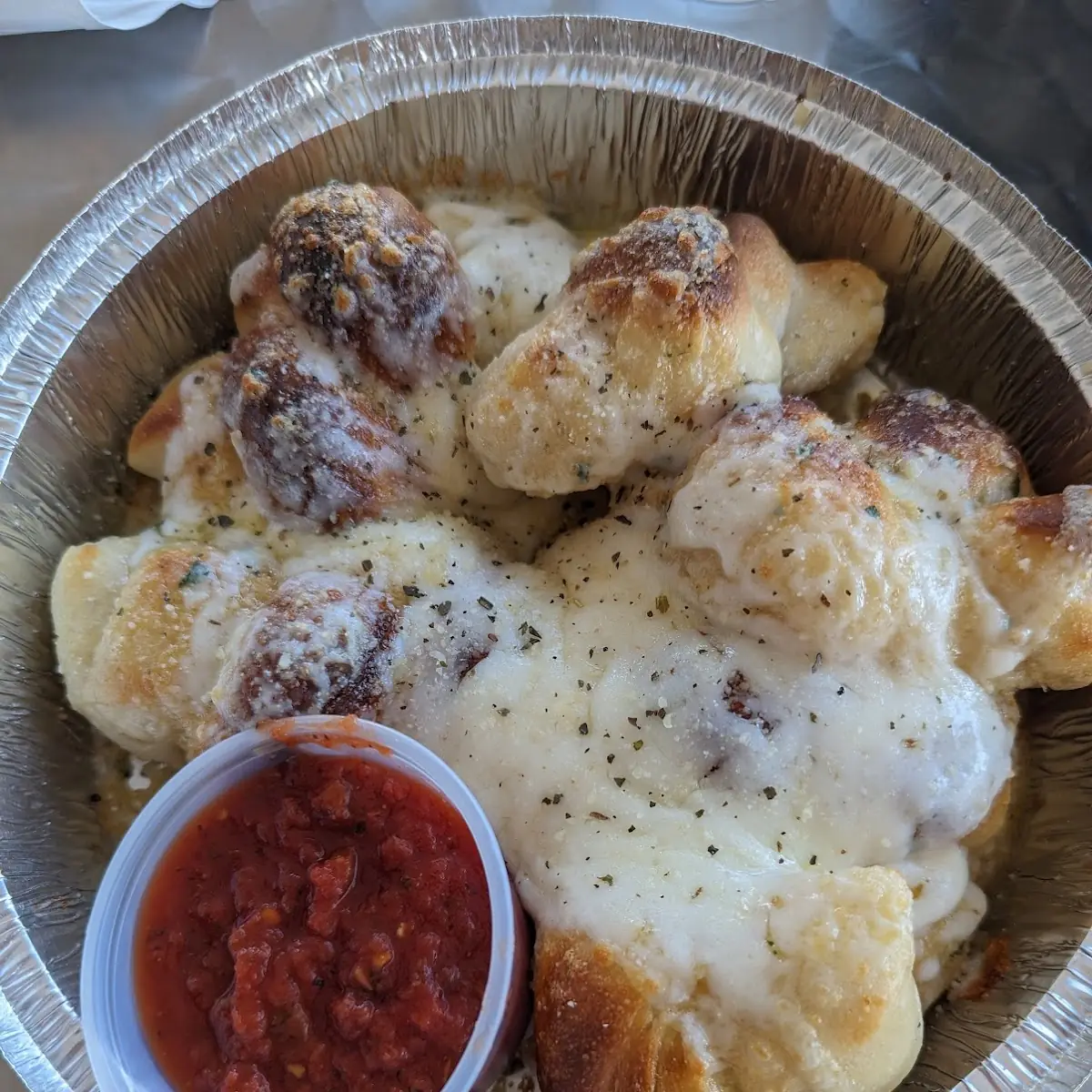 Cheesy Garlic Knots