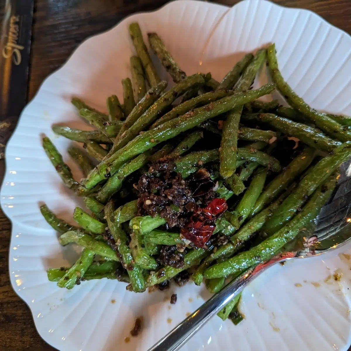 Dry Sauteed String Beans