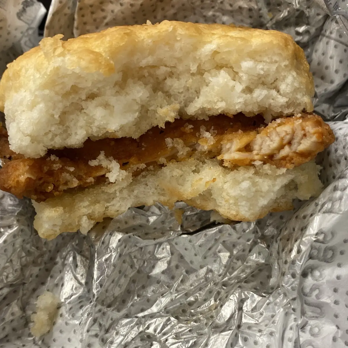 Spicy Chicken Biscuit