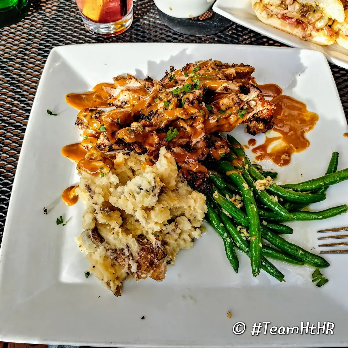Mashed Potatoes Green Beans