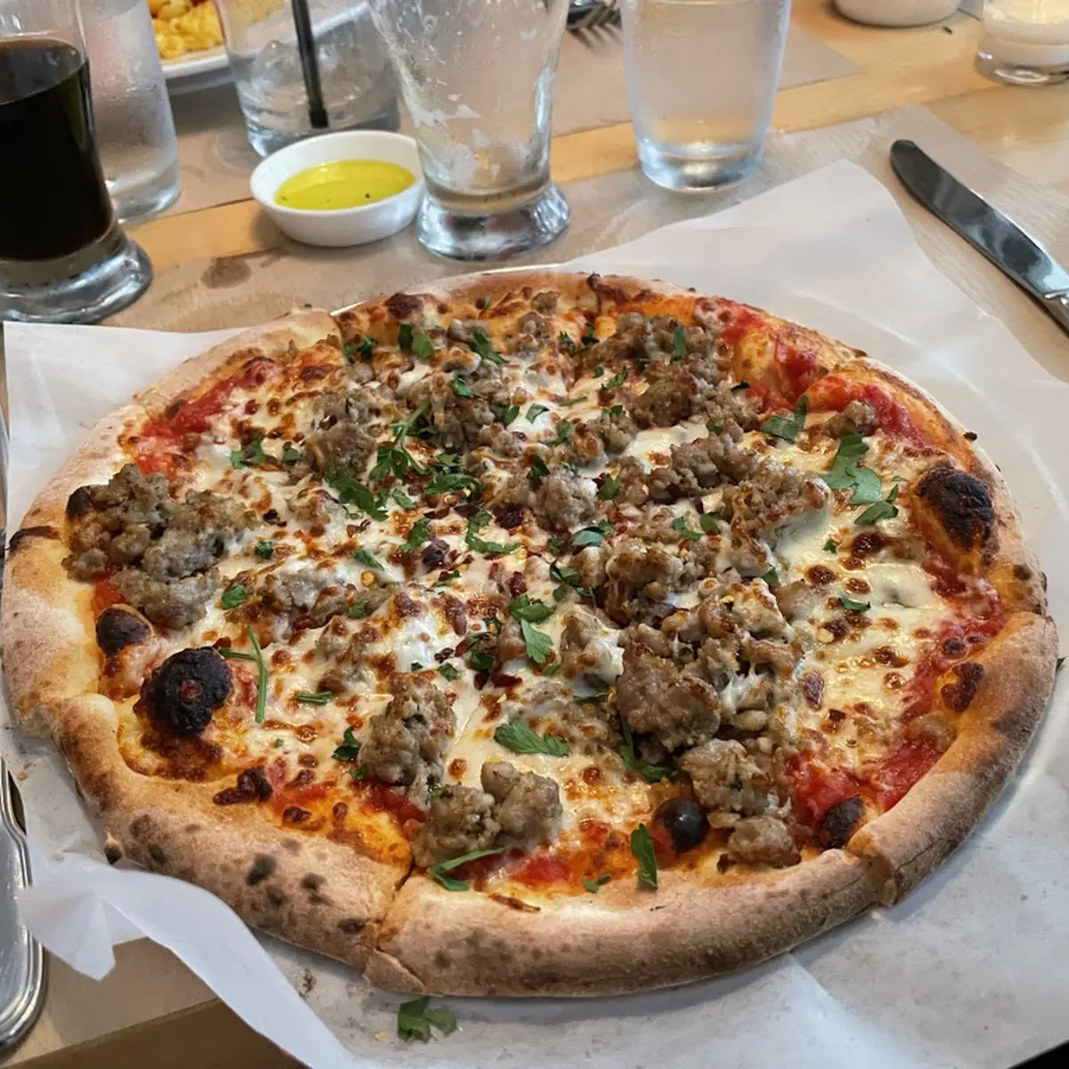 Sausage Pizza