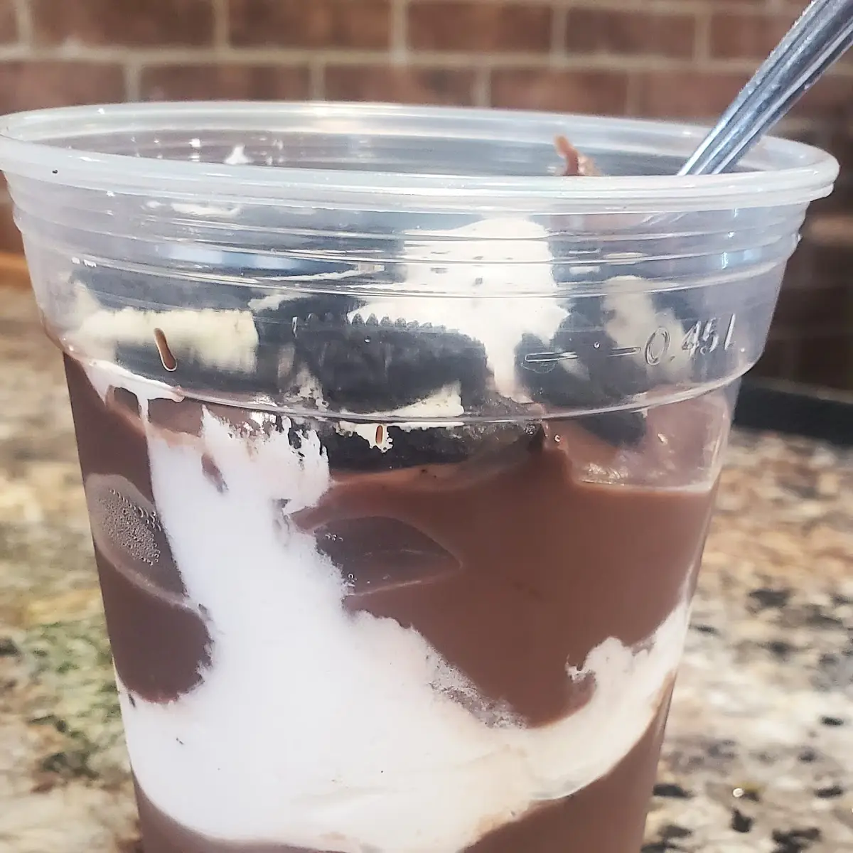 Oreo Cookie Pudding Cup