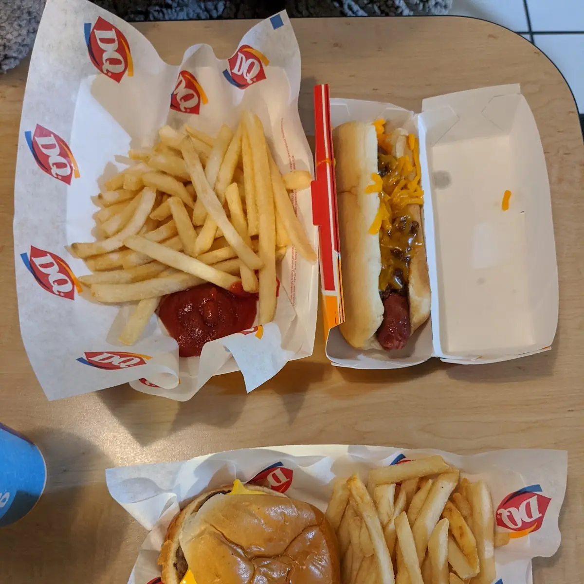 All Beef Hot Dog Combo Cheeseburger Combo