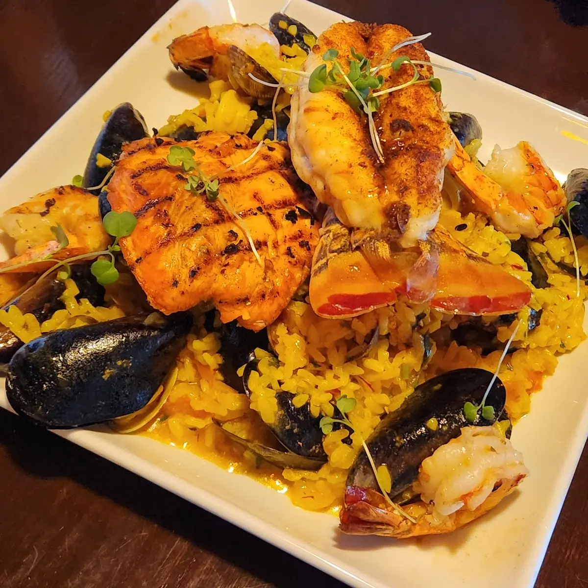 Lobster Paella