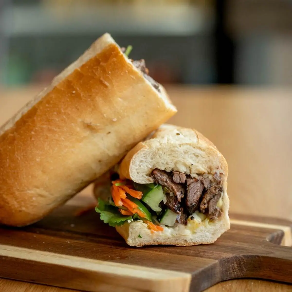 Banh MI BBQ Beef Bo Nuong