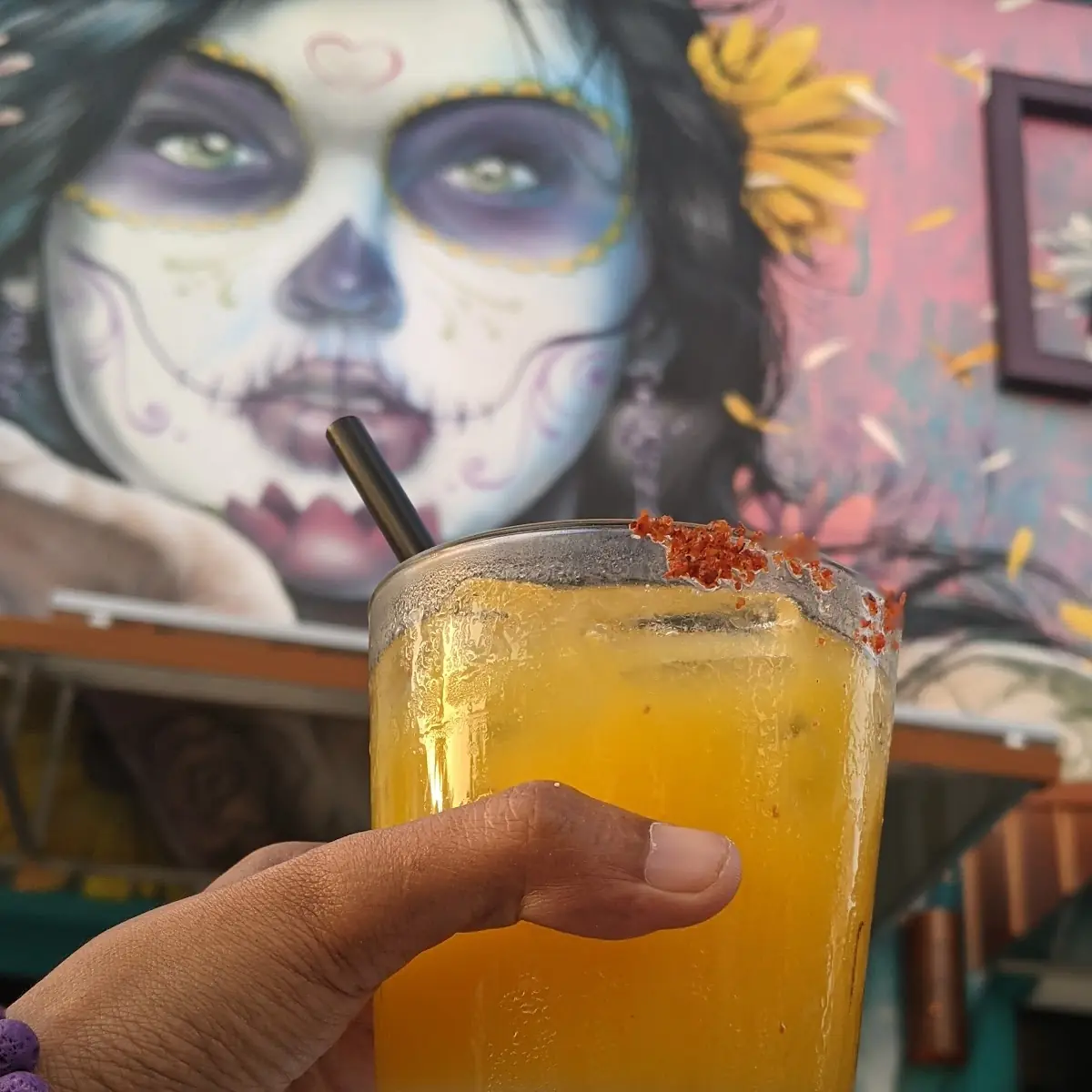 Passion Fruit Mezcal Margarita
