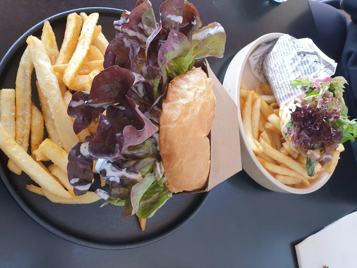 Korean Fried Chicken Burger