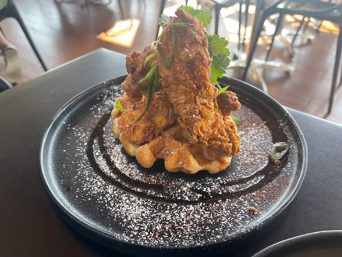 Korean Fried Chicken Burger