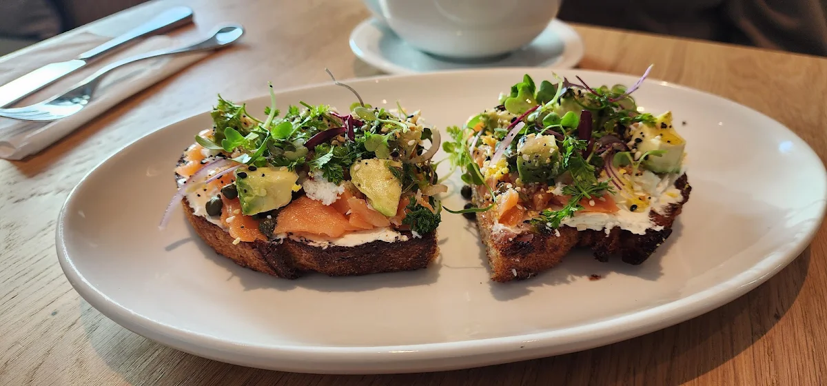 Smoked Salmon Toast