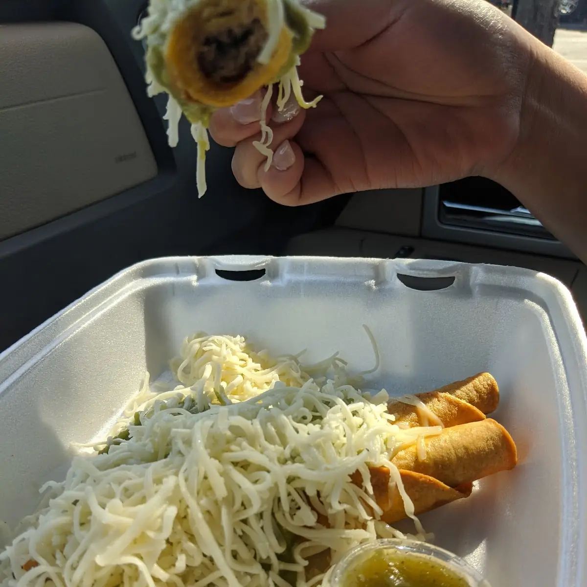 Chicken Rolled Tacos