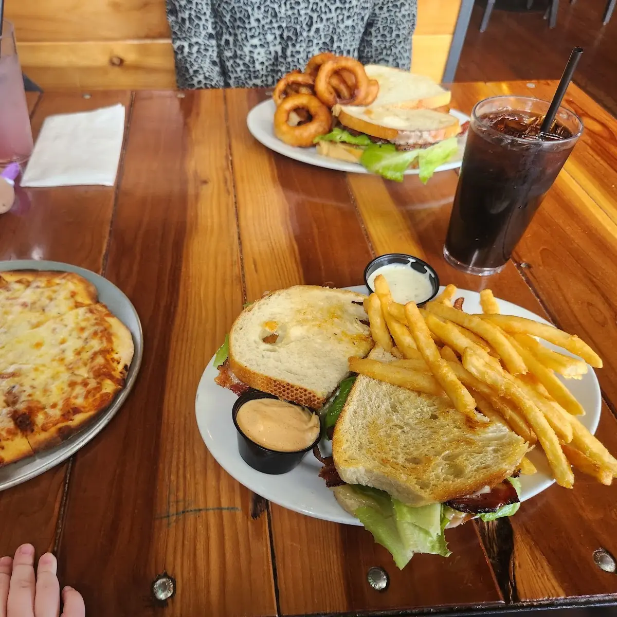2 Bltca's & Cheese Pizza