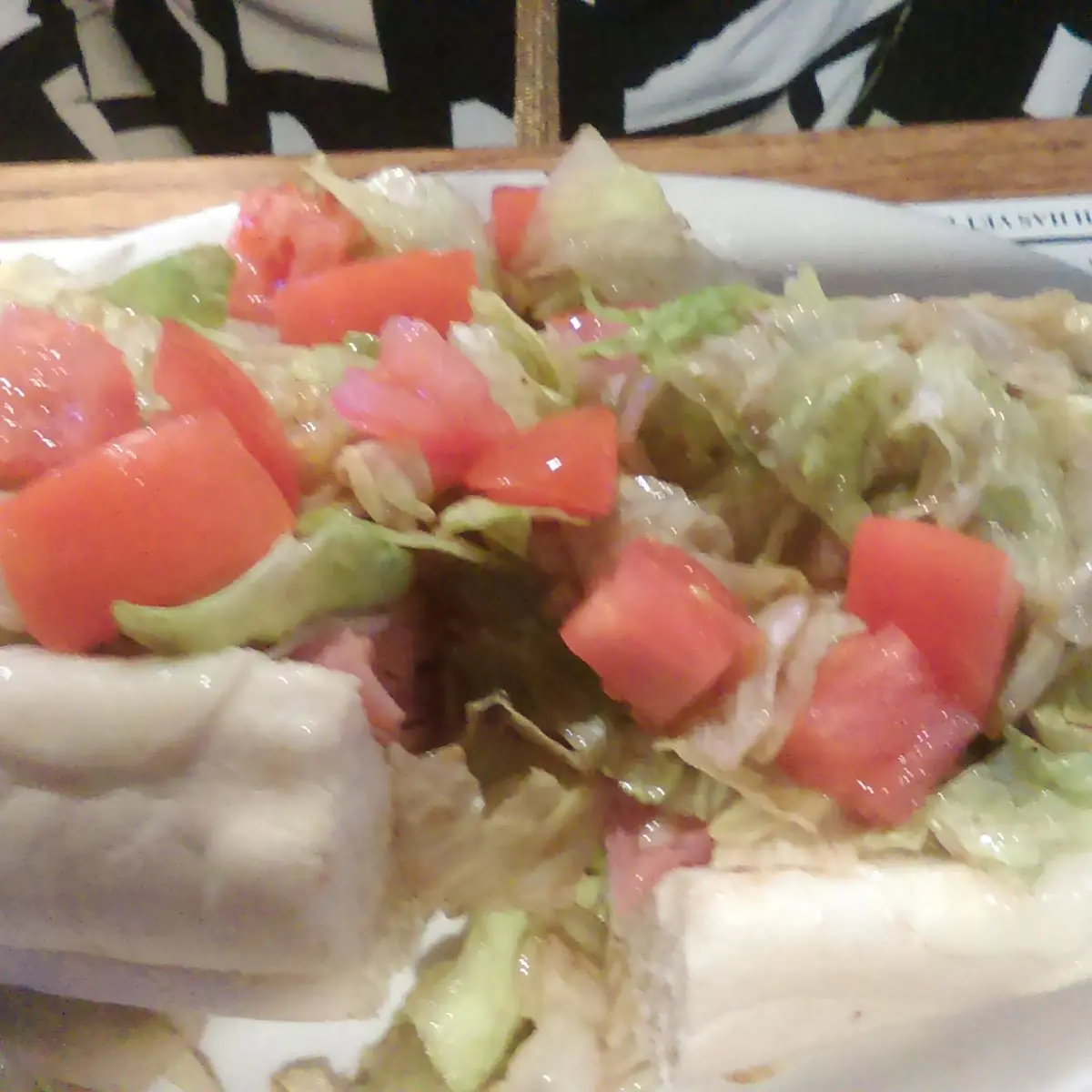 Baked Ham and Cheese Sub