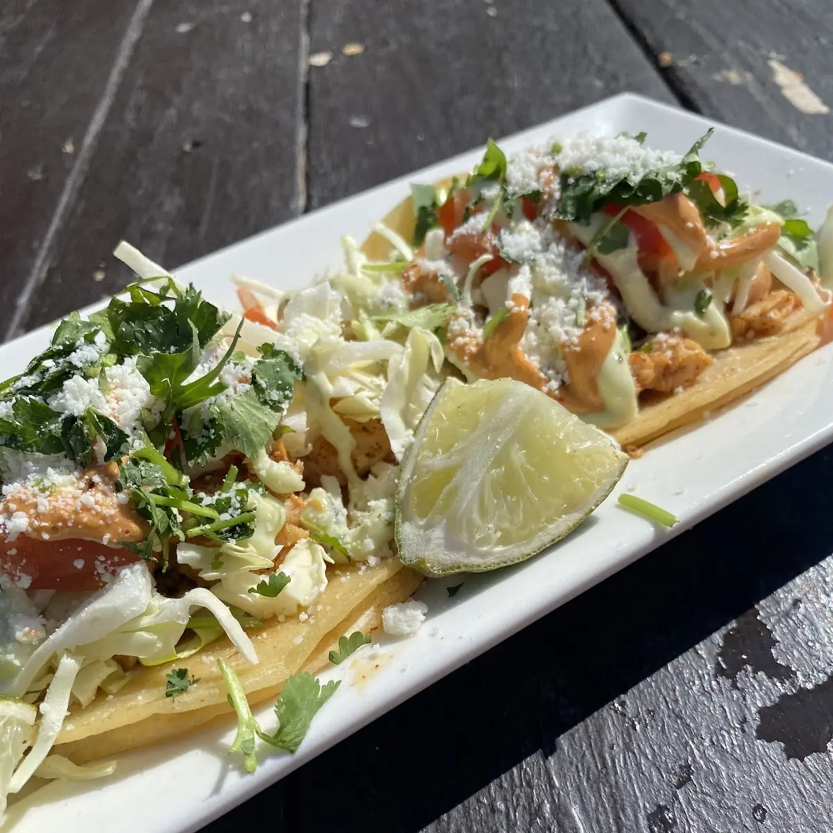 Tommy Gun Chicken Tacos - T O