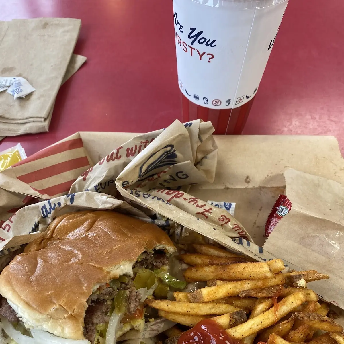 Green Hatch Chile Burger
