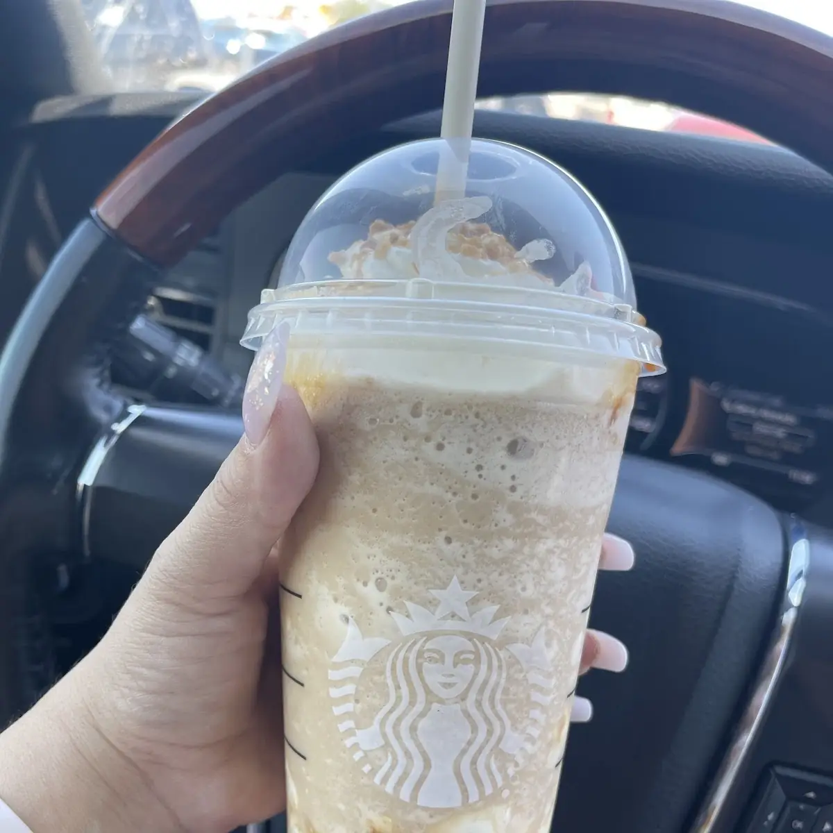 Venti Caramel Ribbon Crunch