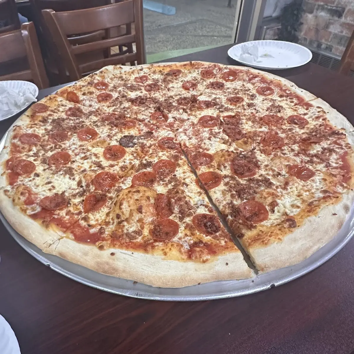 New York Napoleon Cheese Pizza