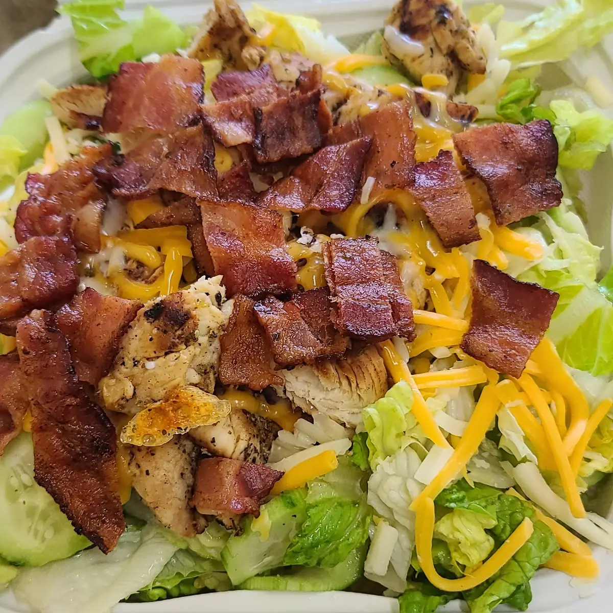 Chicken Bacon Ranch Salad