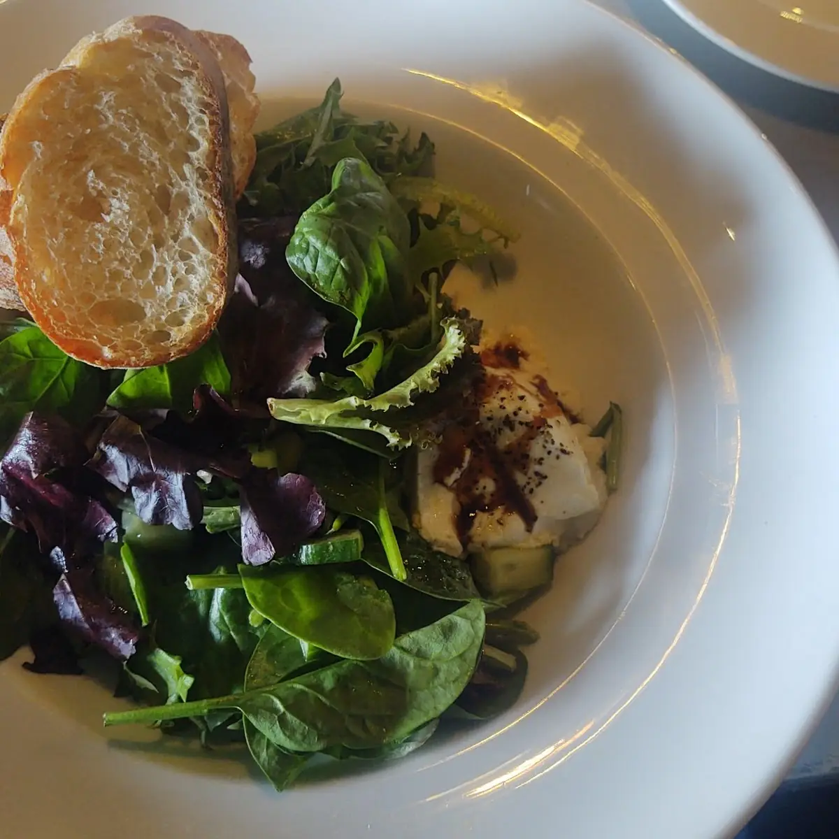 Warm Goat Cheese Salad