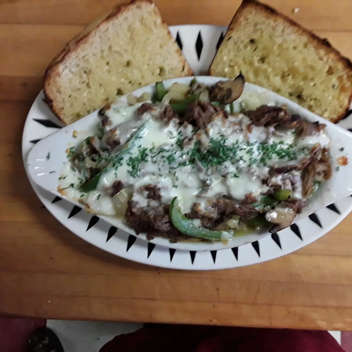 Philly Cheese Steak Mac and Cheese