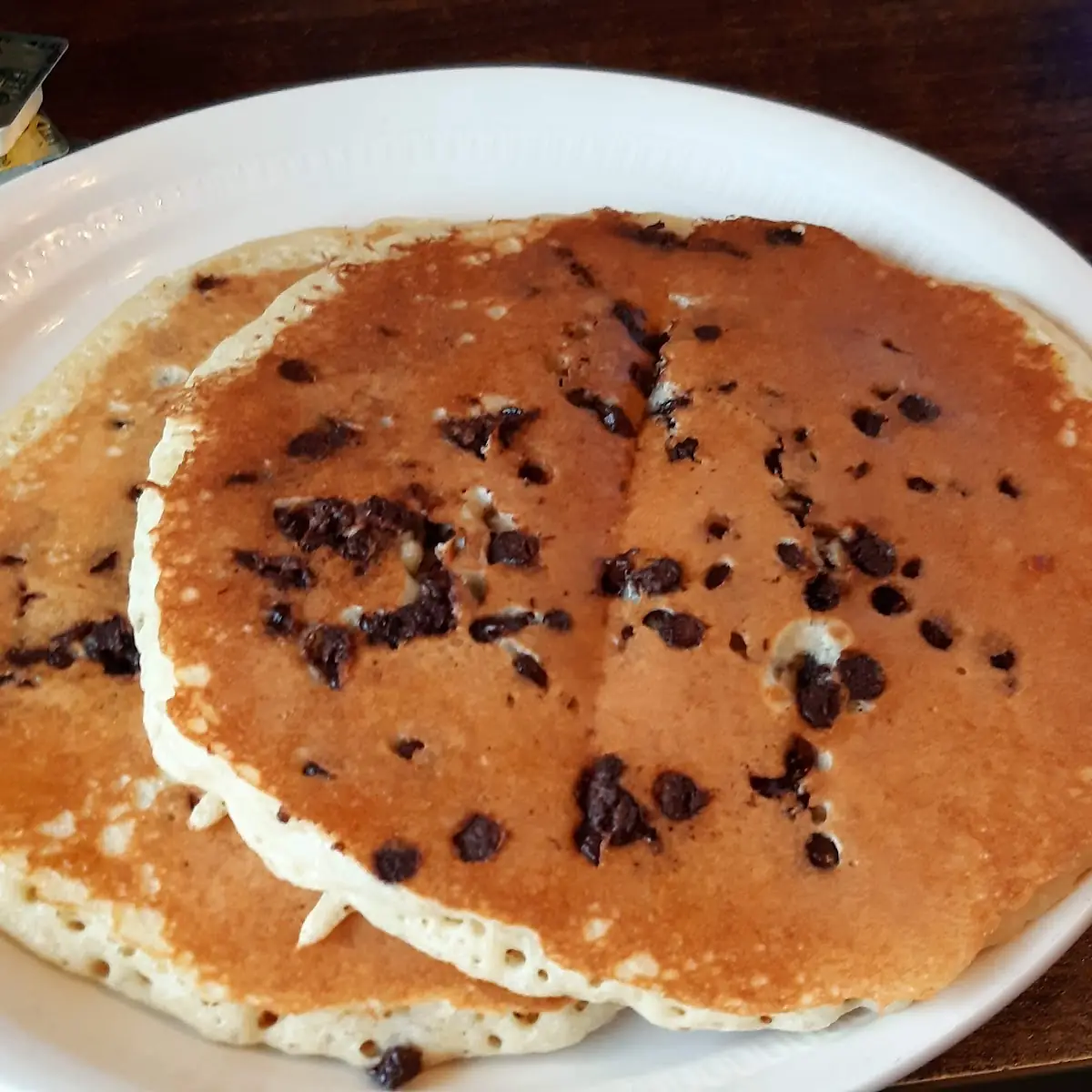 2 Chocolate Chip Pancakes