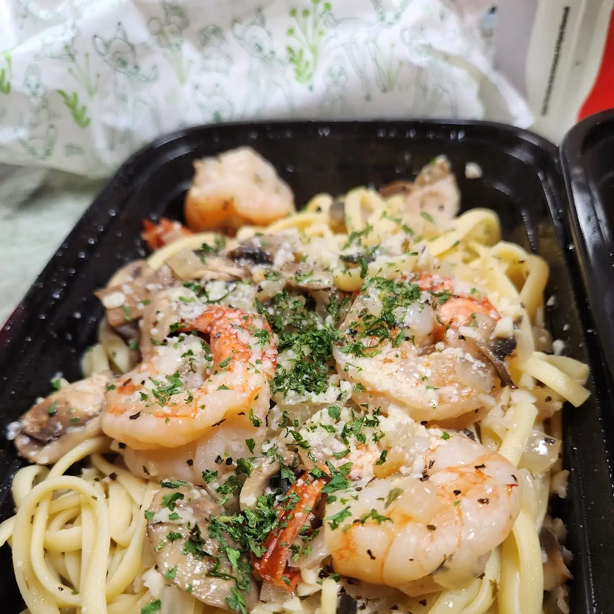 Shrimp Linguine