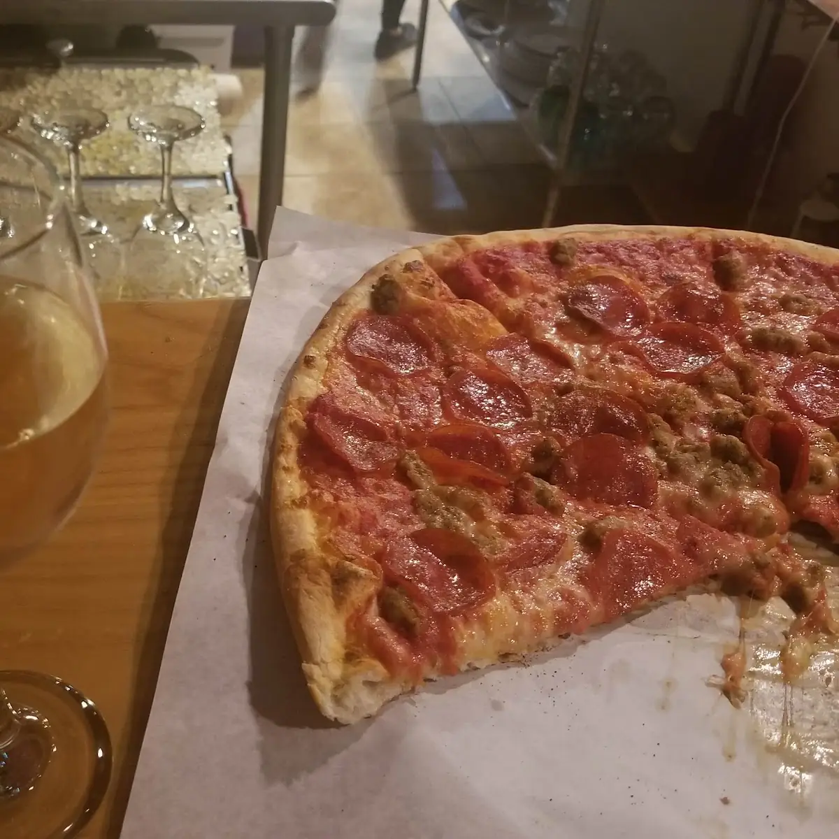 Pepperoni and Sausage Pizza